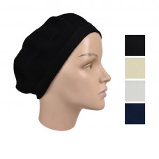 Cotton Beret Mujer&apos;s Pretty Fabric with Flat Band Ladies Beanie Great Colors  eb-99486452